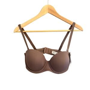 Wacoal Convertible Underwire Bra 854119 Mocha Brown 34D NWT $60 Retail